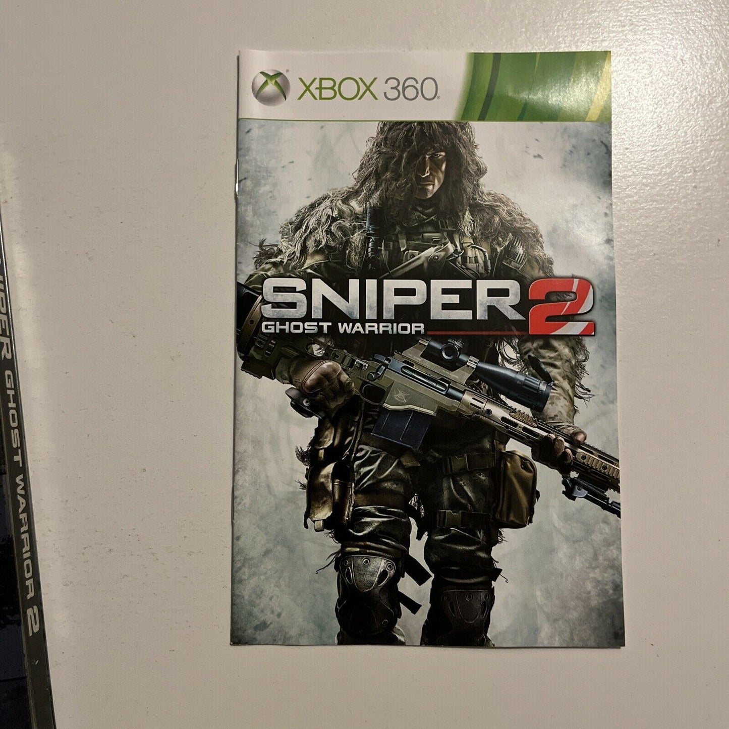 Sniper 2: Ghost Warrior - Steelbook Edition Xbox 360 With Manual PAL