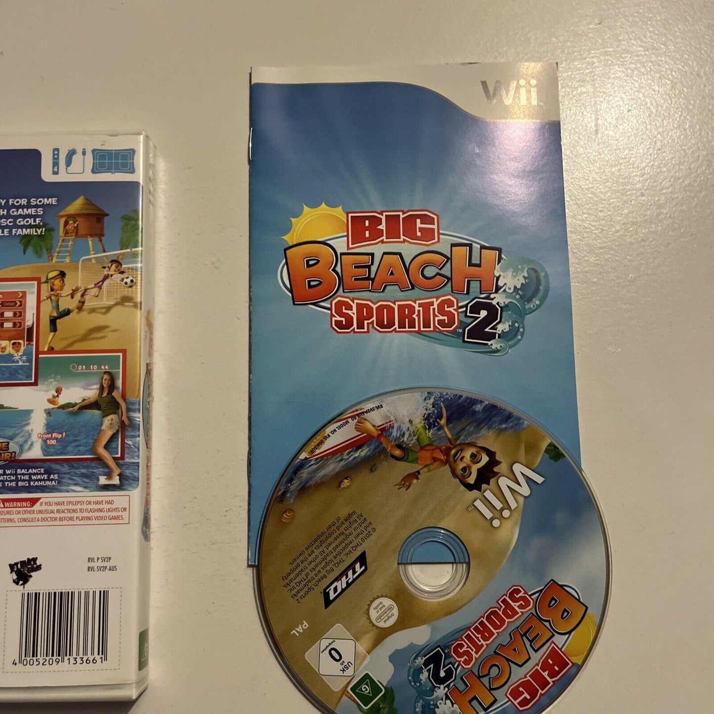 Big Beach Sports 2 Nintendo Wii Game Complete With Manual PAL