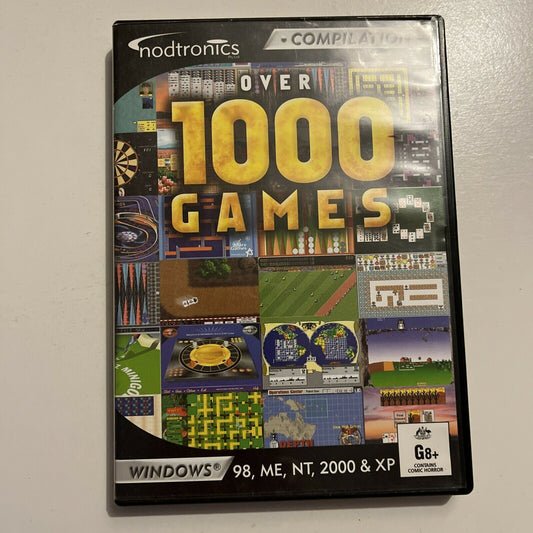 Over 1000 Games For Windows PC  CDROM