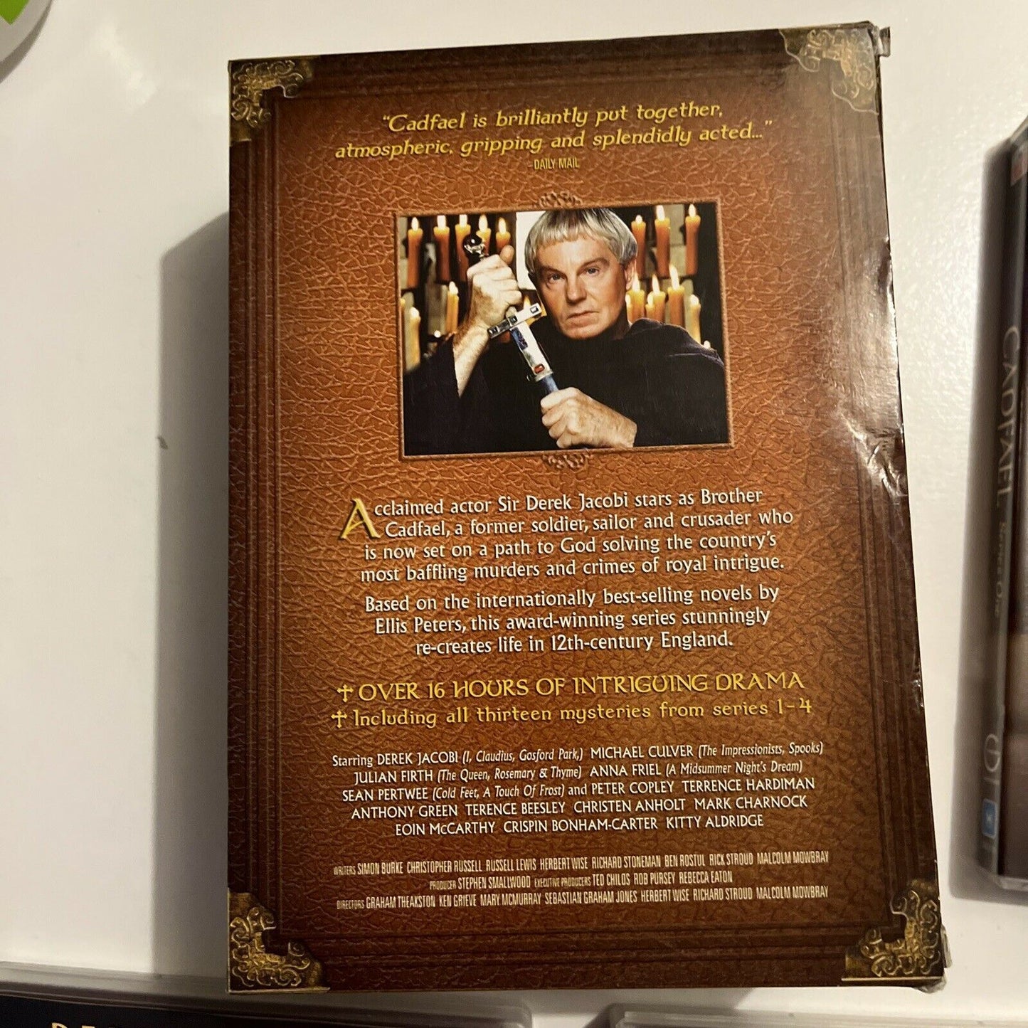 The Cadfael - Collector's Edition (DVD, 2009, 8-Disc) Derek Jacobi. Region 4