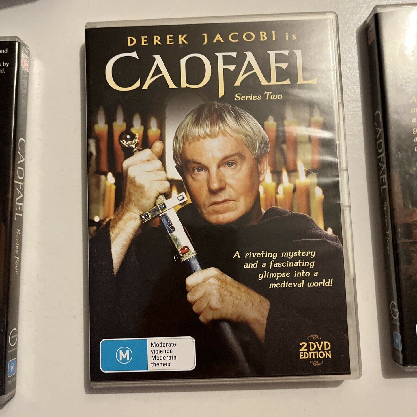 The Cadfael - Collector's Edition (DVD, 2009, 8-Disc) Derek Jacobi. Region 4