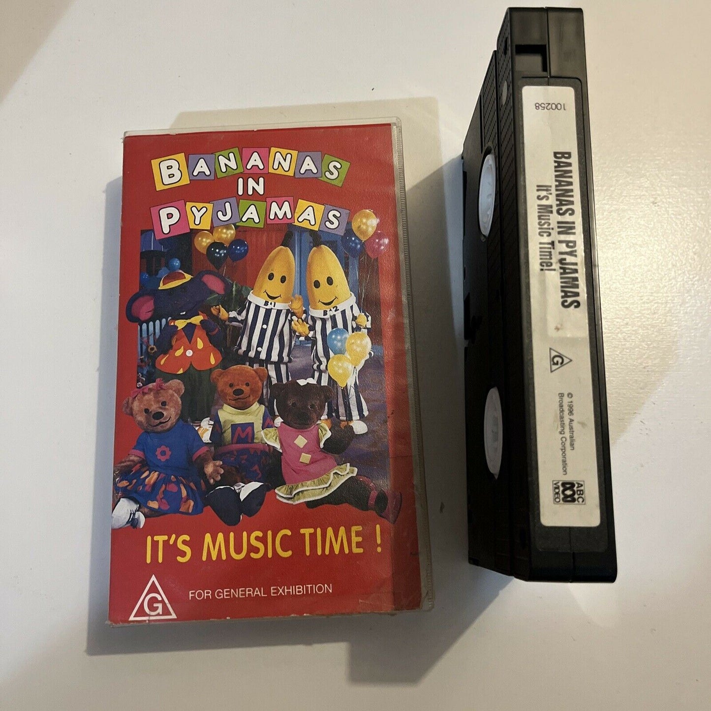 Bananas In Pyjamas It's Music Time (VHS, 1996) EDUCATIONAL Musical PAL