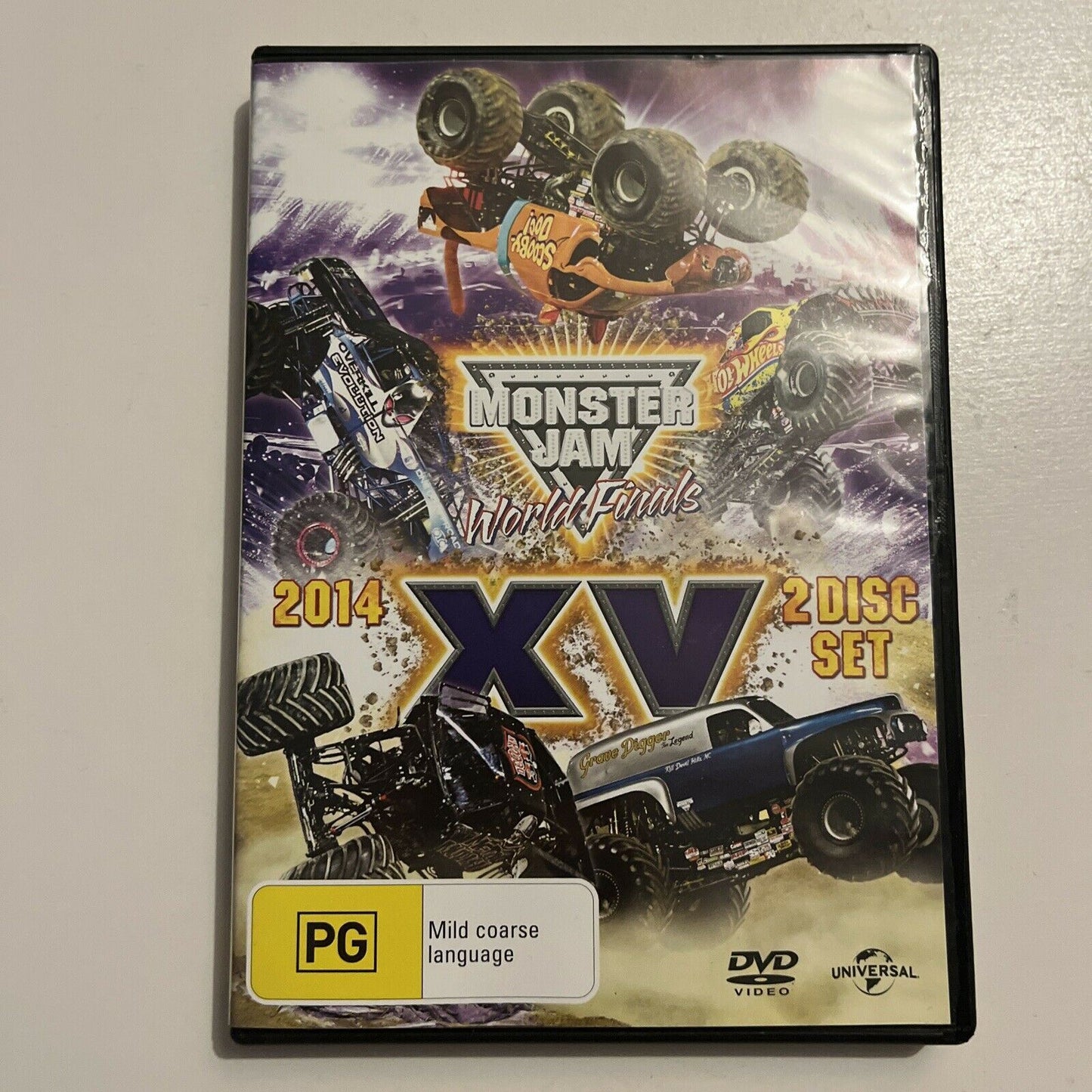 Monster Jam - World Finals XV (DVD, 2015, 2-Disc Set)