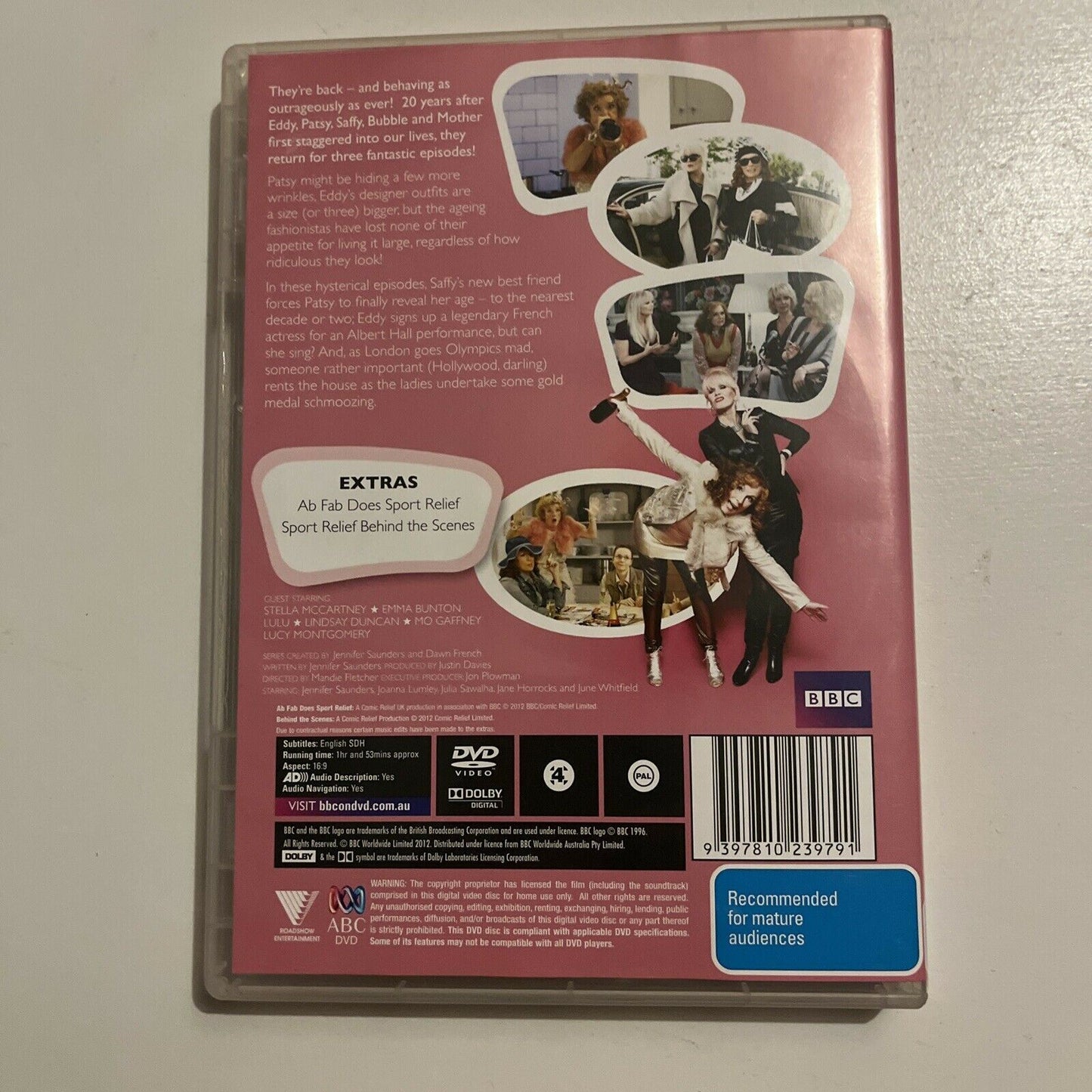 Absolutely Fabulous - Ab Fab At 20 (DVD, 2012) Region 4