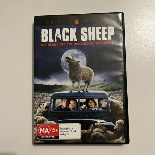Black Sheep - Special Edition (DVD, 2007) Peter Feeney, Tammy Davis Region 4