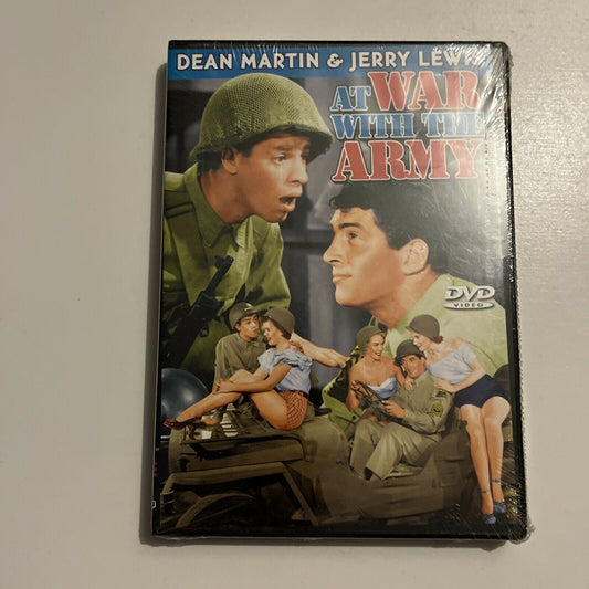 *New Sealed* At War With The Army (DVD, 1950) Dean Martin, Jerry Lewis. Region 1