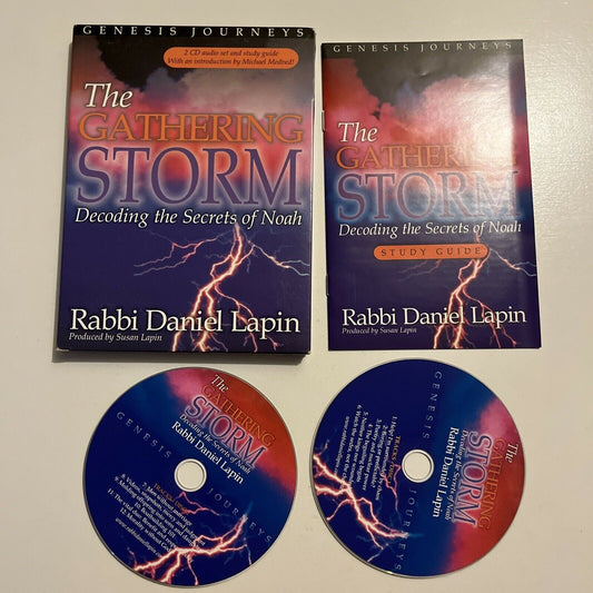 The Gathering Storm - Decoding The Secrets Of Noah (CD, 2008) Rabbi Daniel Lapin