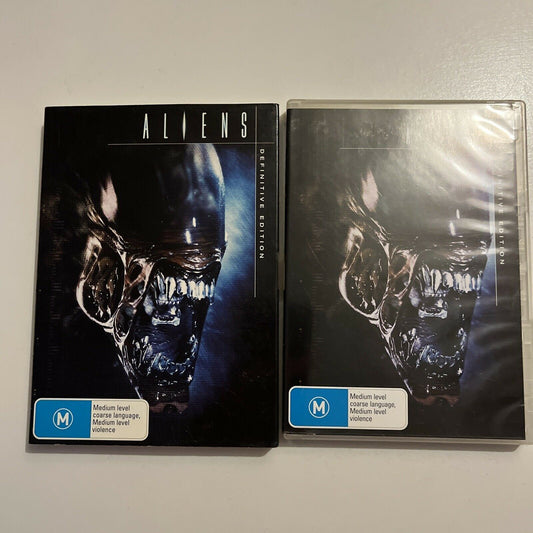 Aliens - Definitive Edition (DVD, 1986, 2-Disc) Sigourney Weaver. Region 4