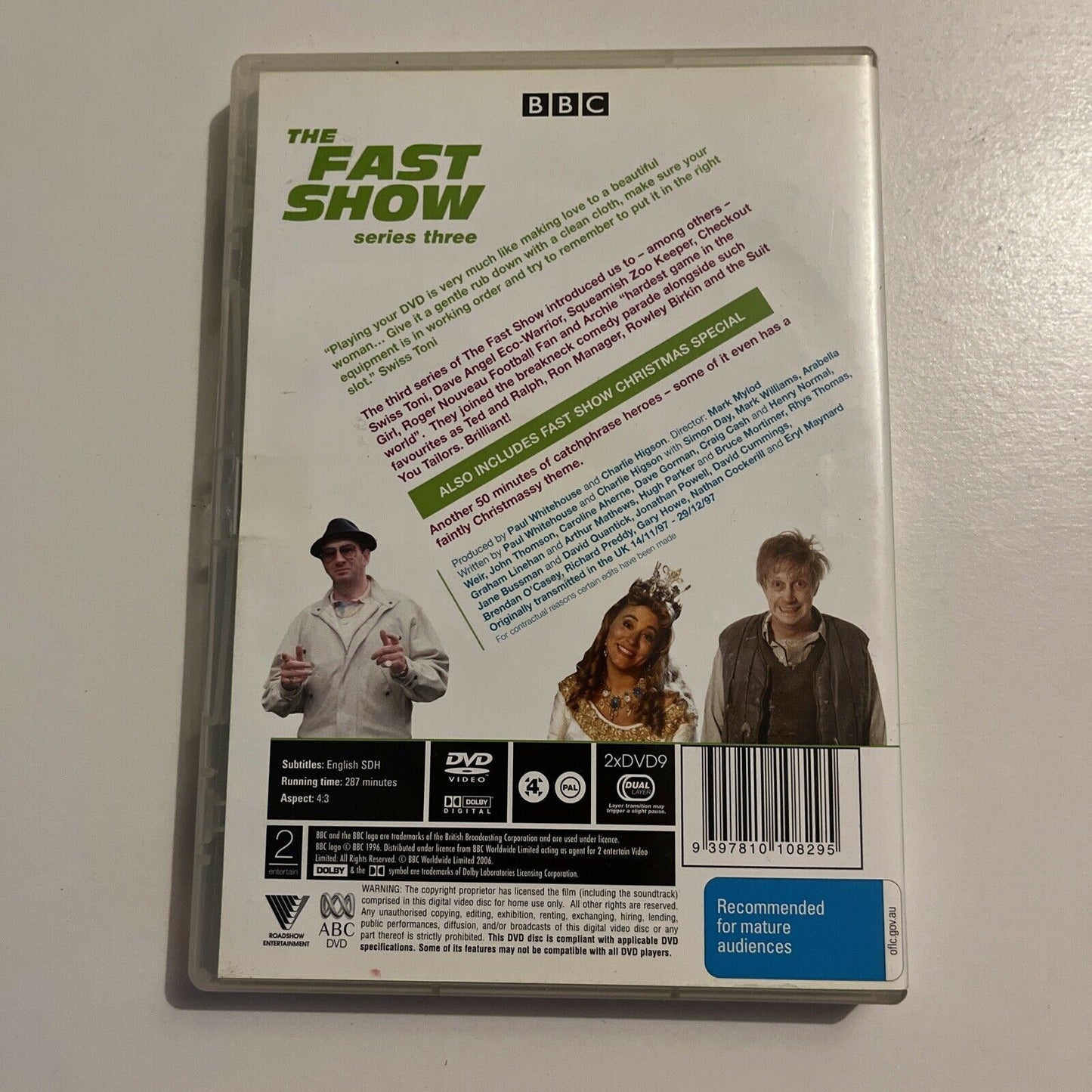 The Fast Show : The Complete Series 1,2,3 (DVD, 1997, 4-Disc) Region 4