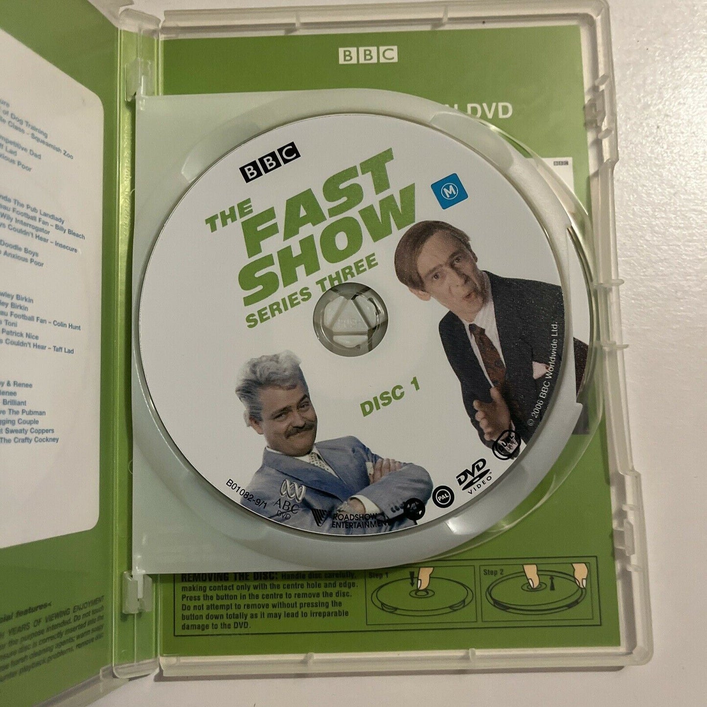 The Fast Show : The Complete Series 1,2,3 (DVD, 1997, 4-Disc) Region 4