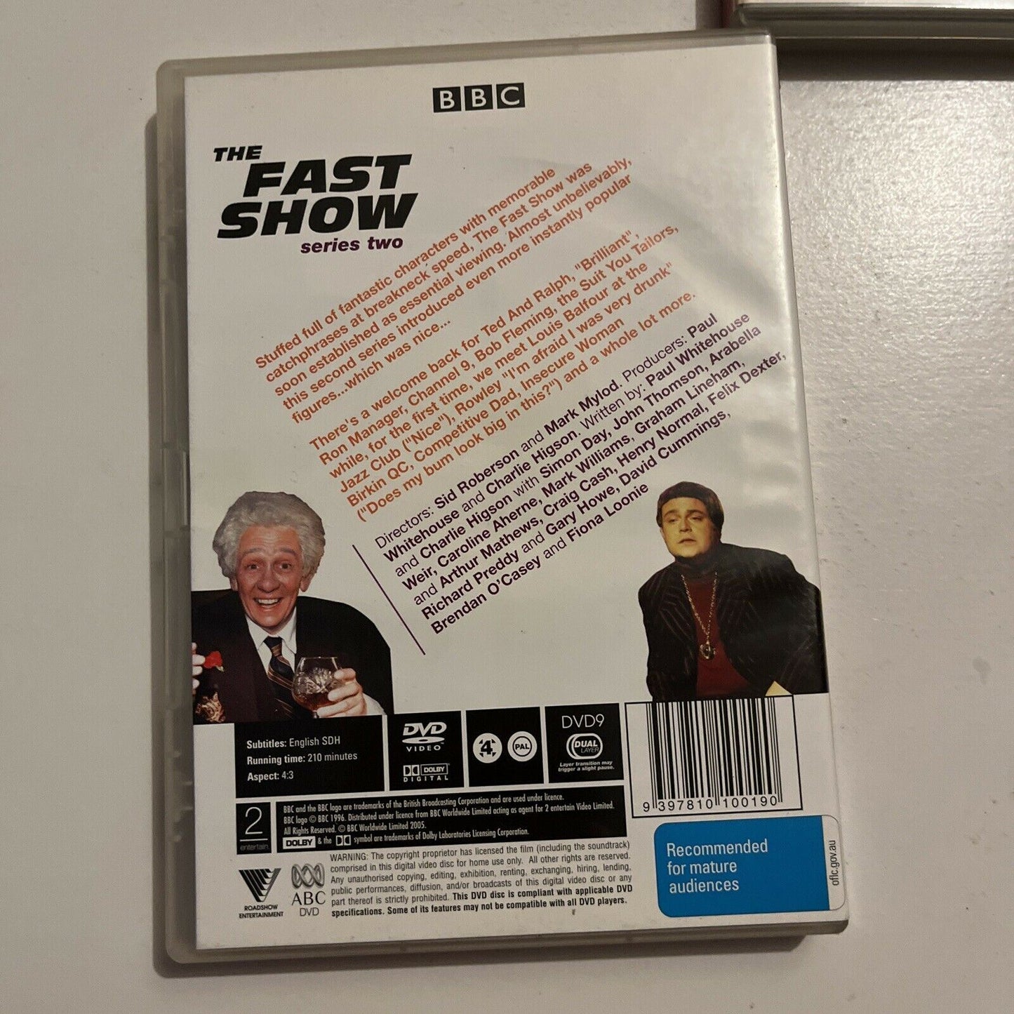 The Fast Show : The Complete Series 1,2,3 (DVD, 1997, 4-Disc) Region 4