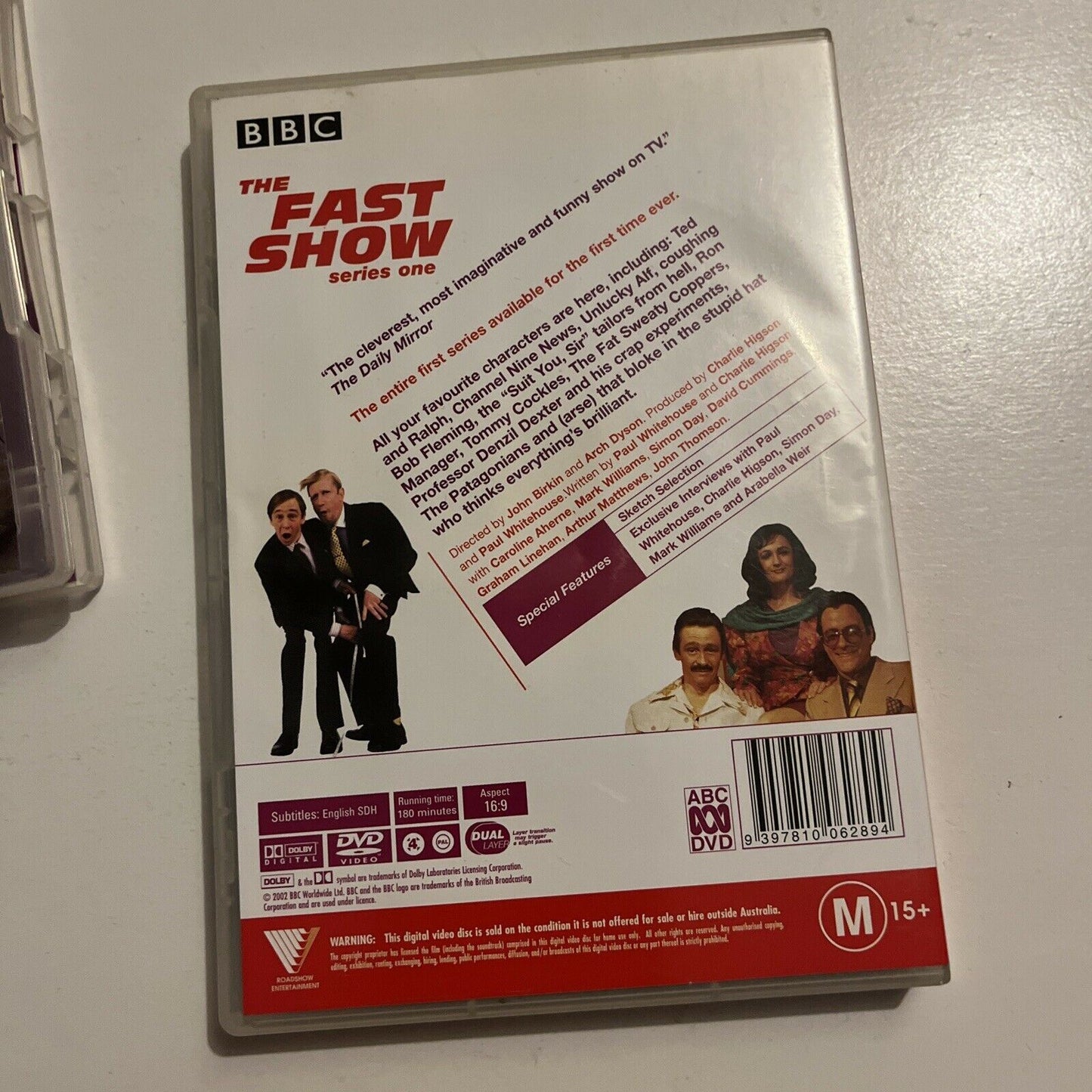 The Fast Show : The Complete Series 1,2,3 (DVD, 1997, 4-Disc) Region 4