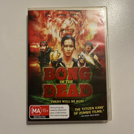 Bong Of The Dead (DVD, 2011) Simone Bailly, Mark Sweatman. Action Comedy Region4