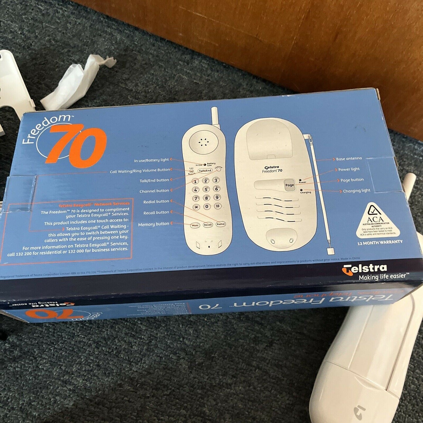Telstra Freedom 70 Cordless Telephone