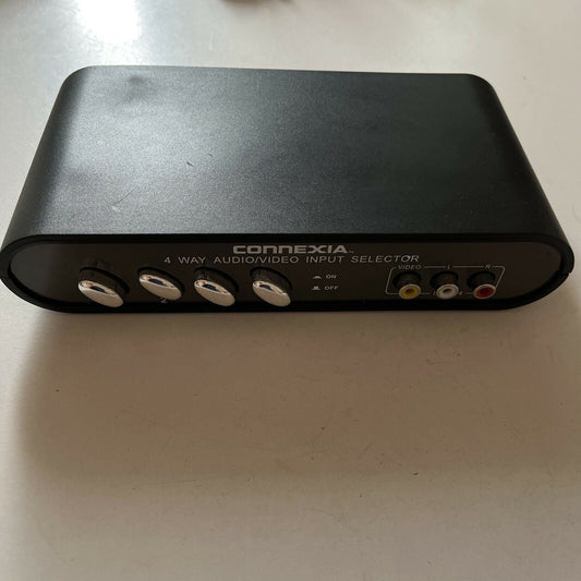 Connexia 4-Way Audio/Video Input Selector