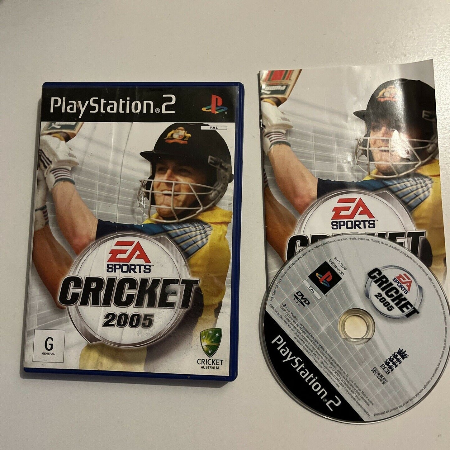 EA Sports Cricket 2005 - Playstation 2 - Complete with Manual - PAL