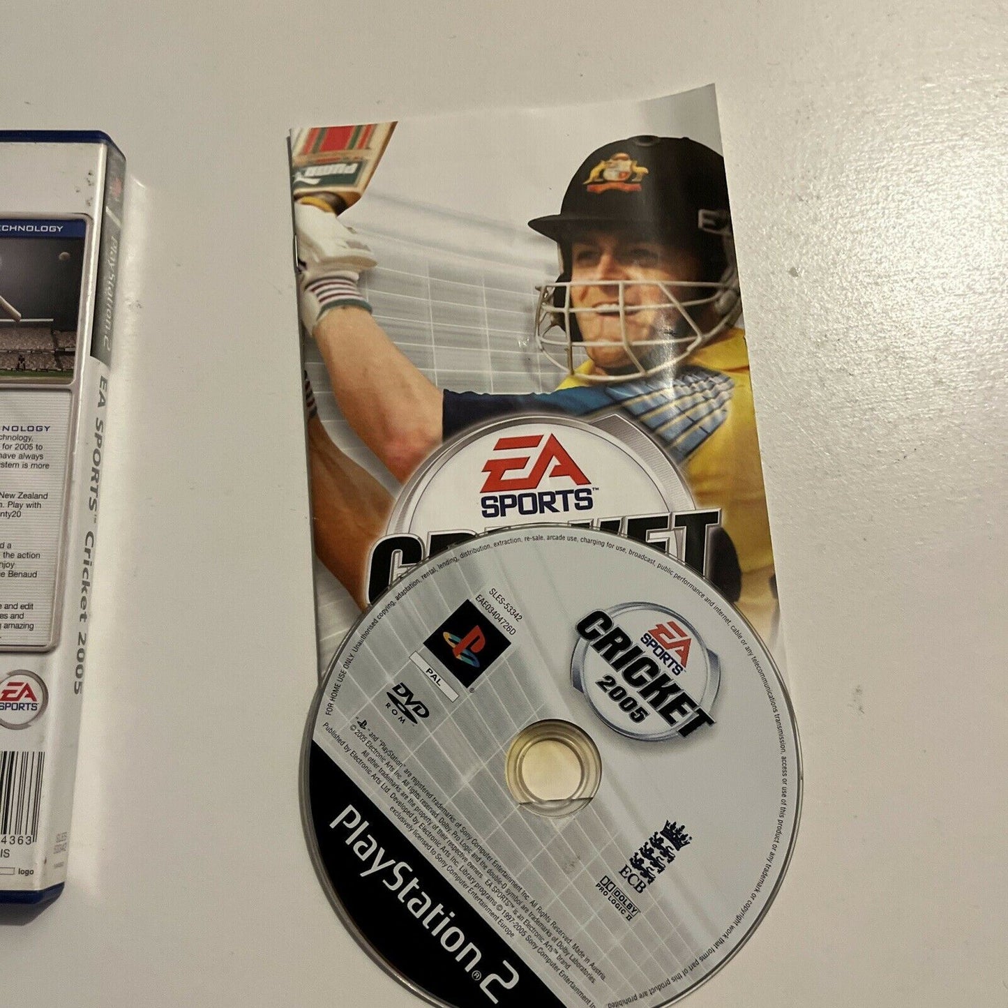 EA Sports Cricket 2005 - Playstation 2 - Complete with Manual - PAL