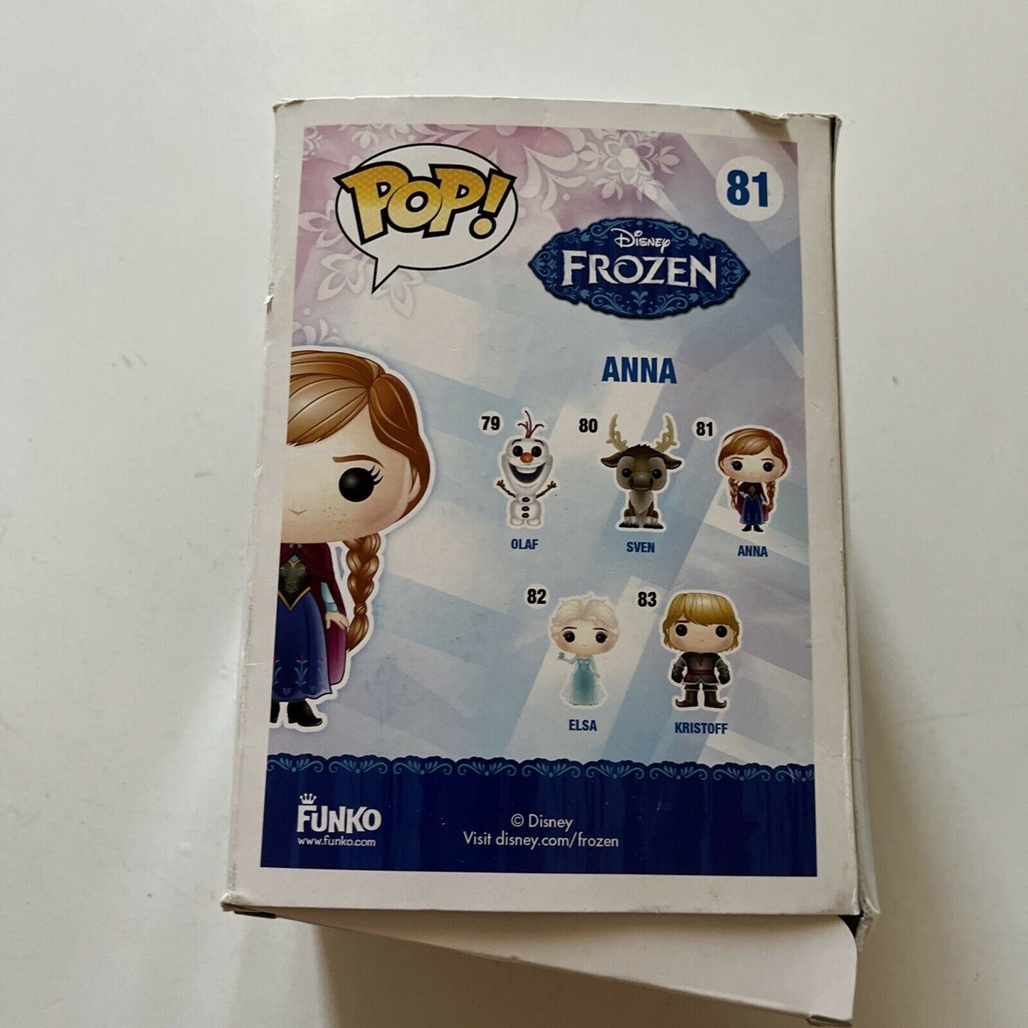 Anna #81 - Disney Frozen - Funko Pop! Vinyl  Figure