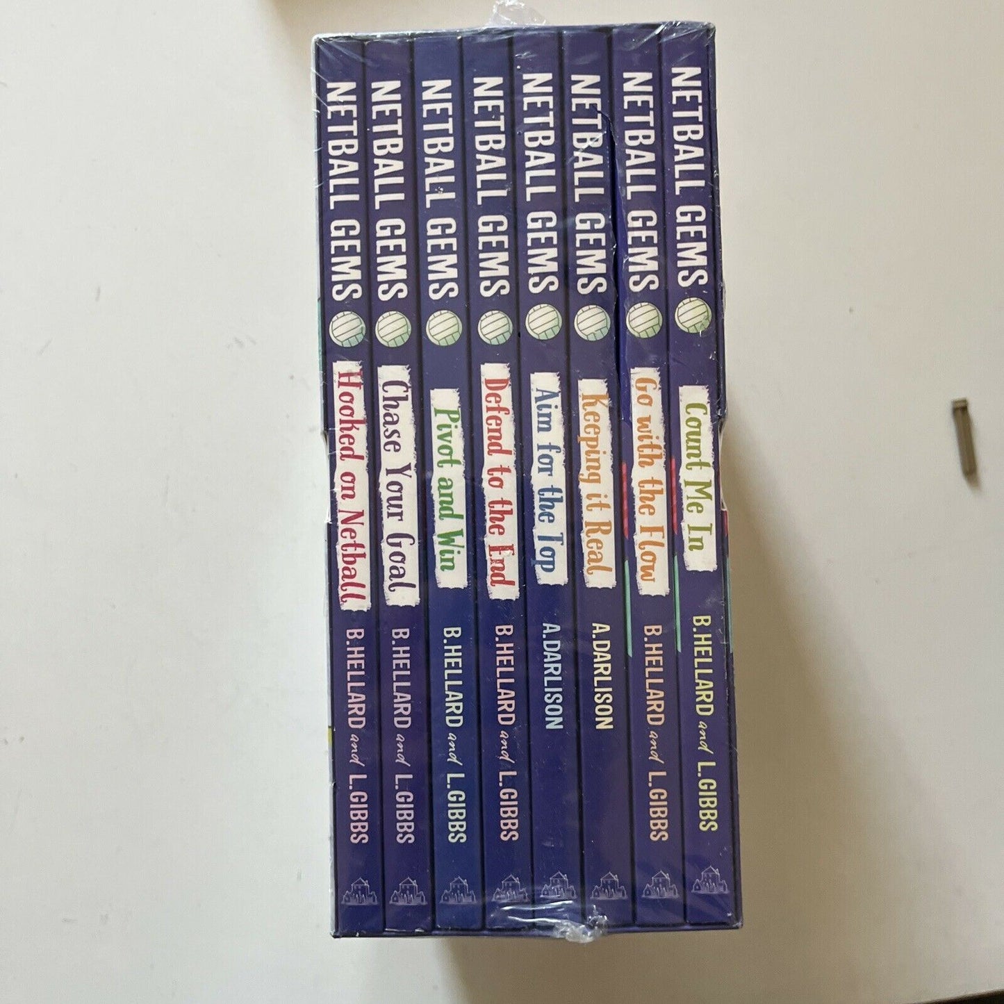 *New Sealed* Netball Australia - 8x Netball Gems Books by Lisa Gibbs ...