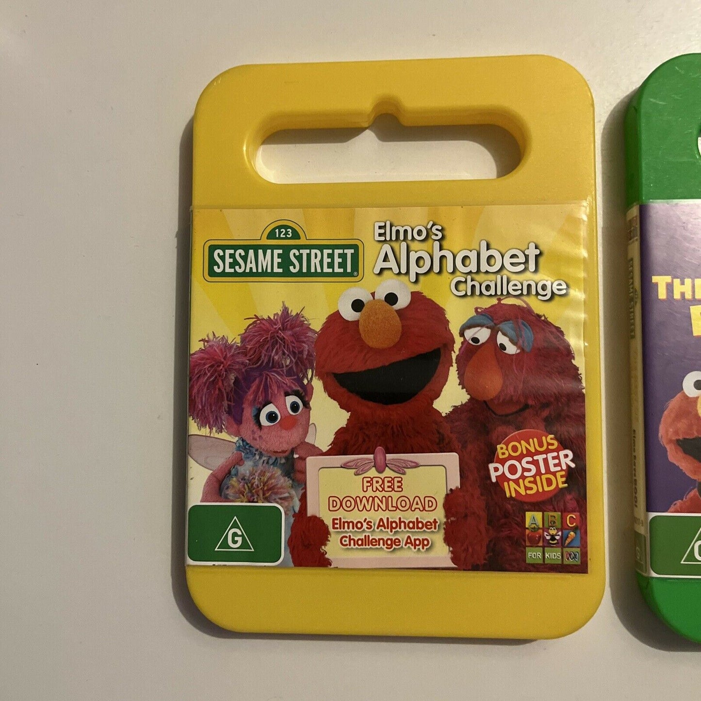 Sesame Street - Elmo Says Boo! / Best Of Elmo / Elmo's Alphabet (DVD, 2013)