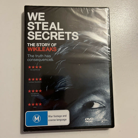 *New Sealed* We Steal Secrets - The Story Of Wikileaks (DVD, 2013) Region 4&2