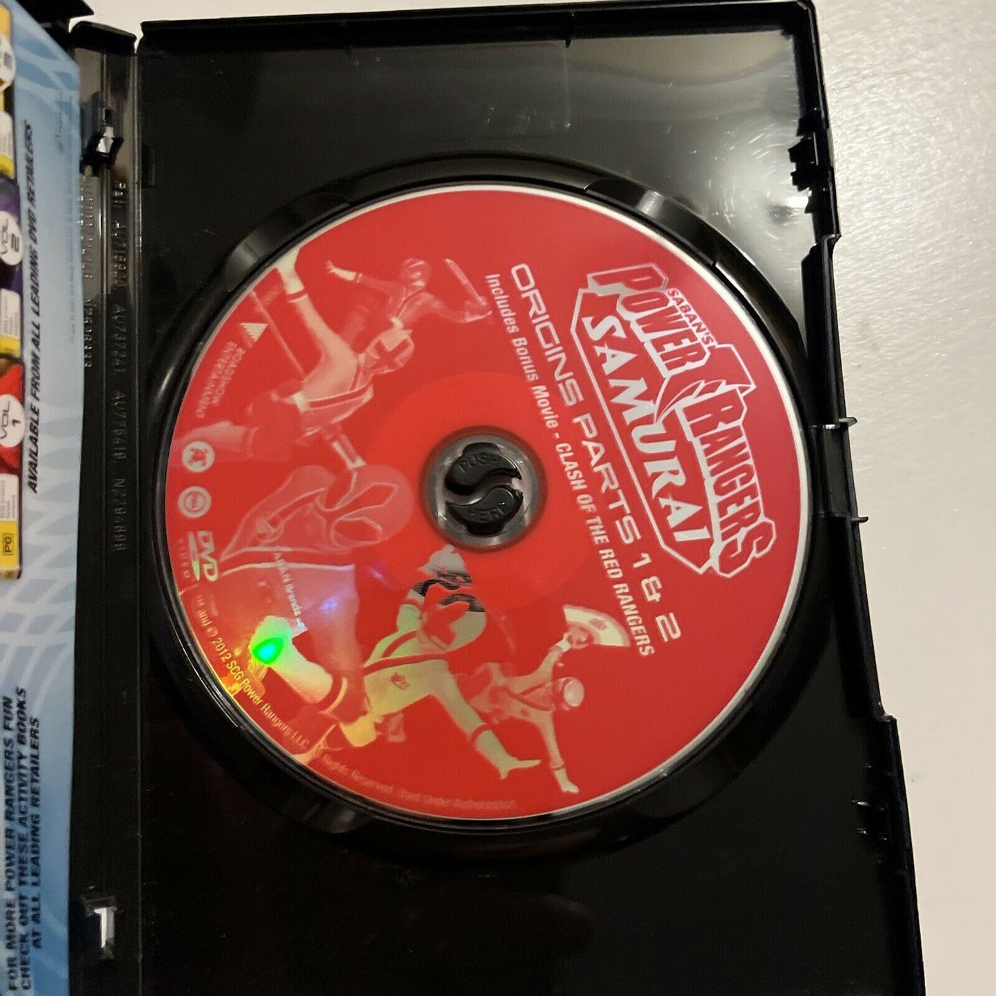 Power Rangers Samurai - Origins Parts 1 & 2 (DVD, 2012) Special Edition Region 4