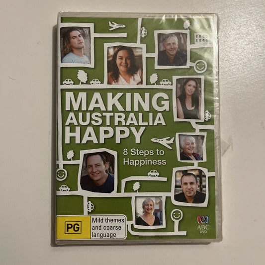 *New Sealed* Making Australia Happy - 8 Steps to Happiness (DVD, 2011) Region 4