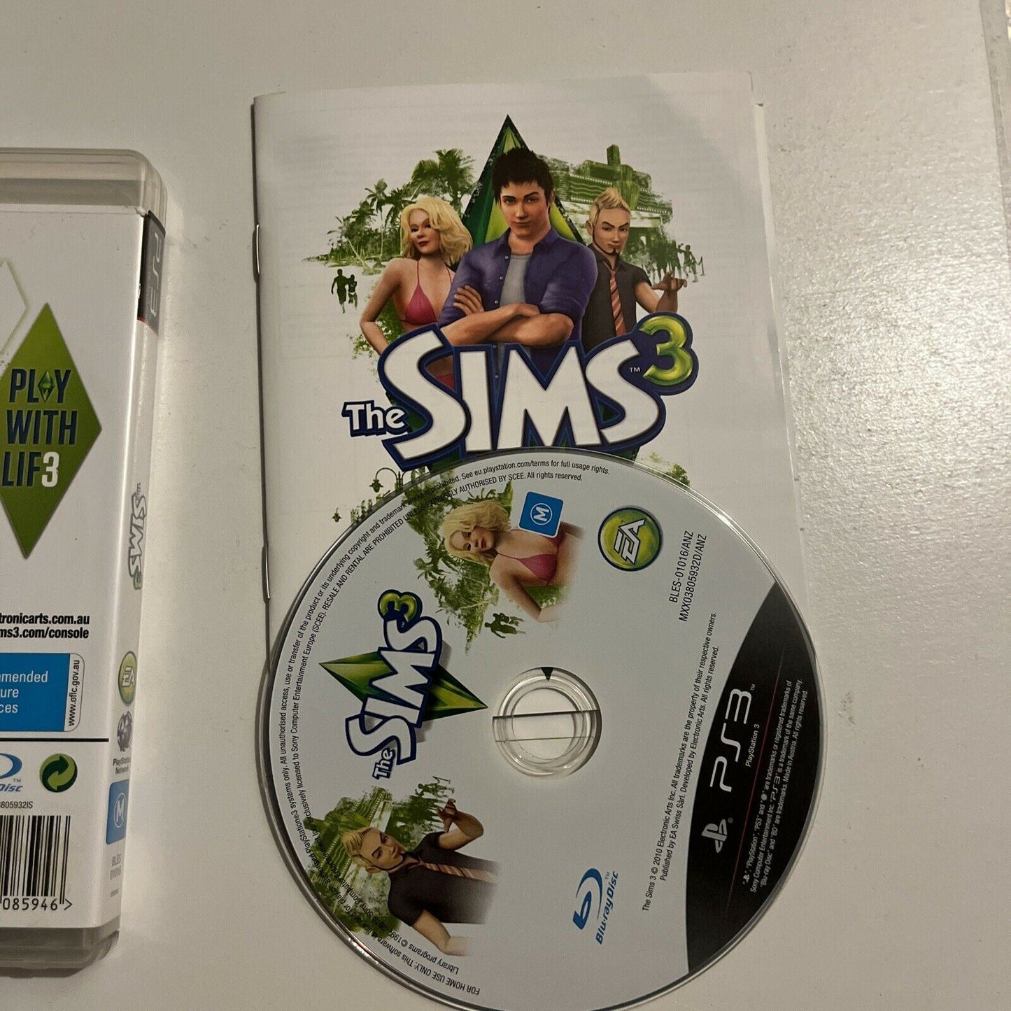 The Sims 3 - Sony PlayStation 3 PS3 Game Complete With Manual