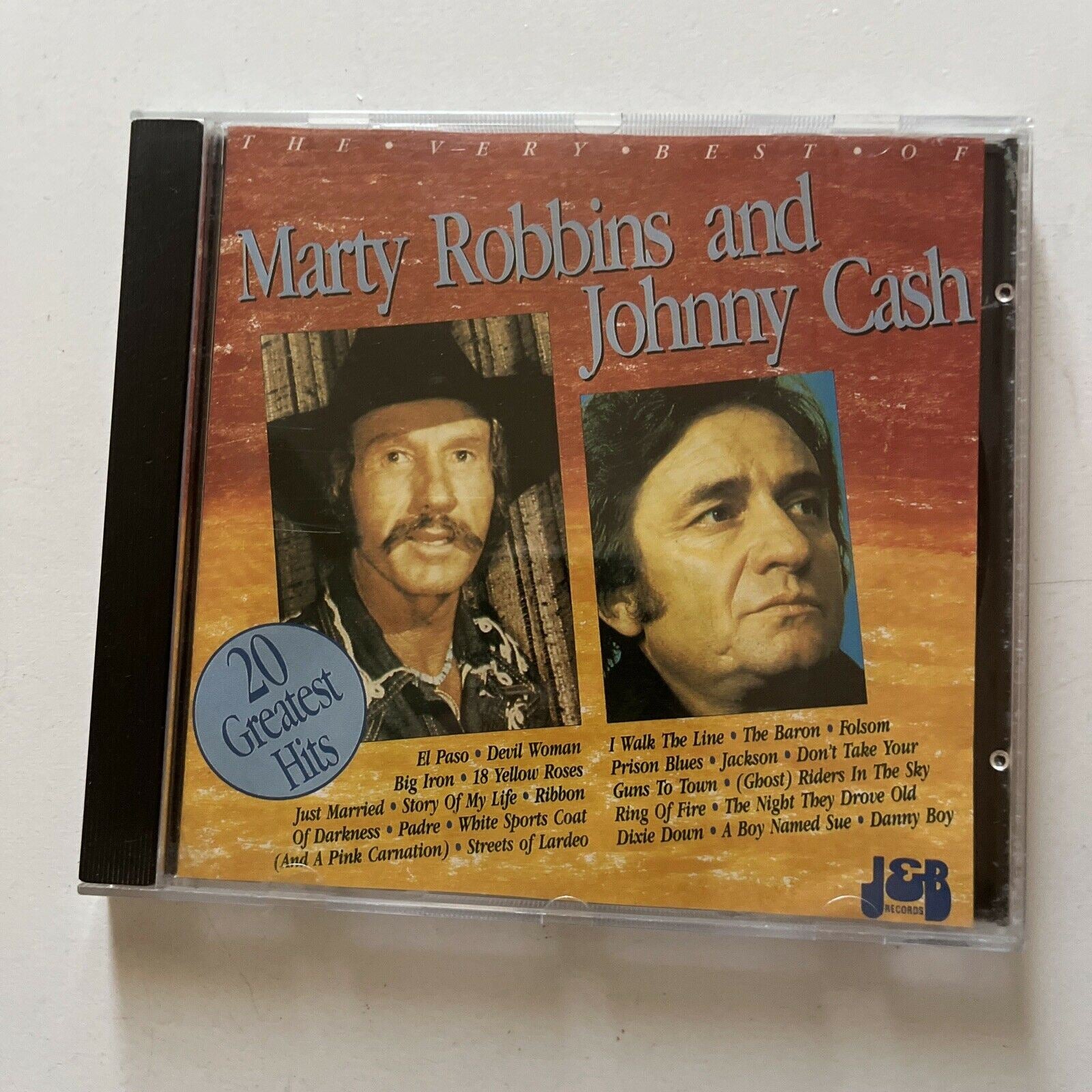 The Very Best Of Marty Robbins & Johnny Cash - 20 Greatest Hits (CD ...