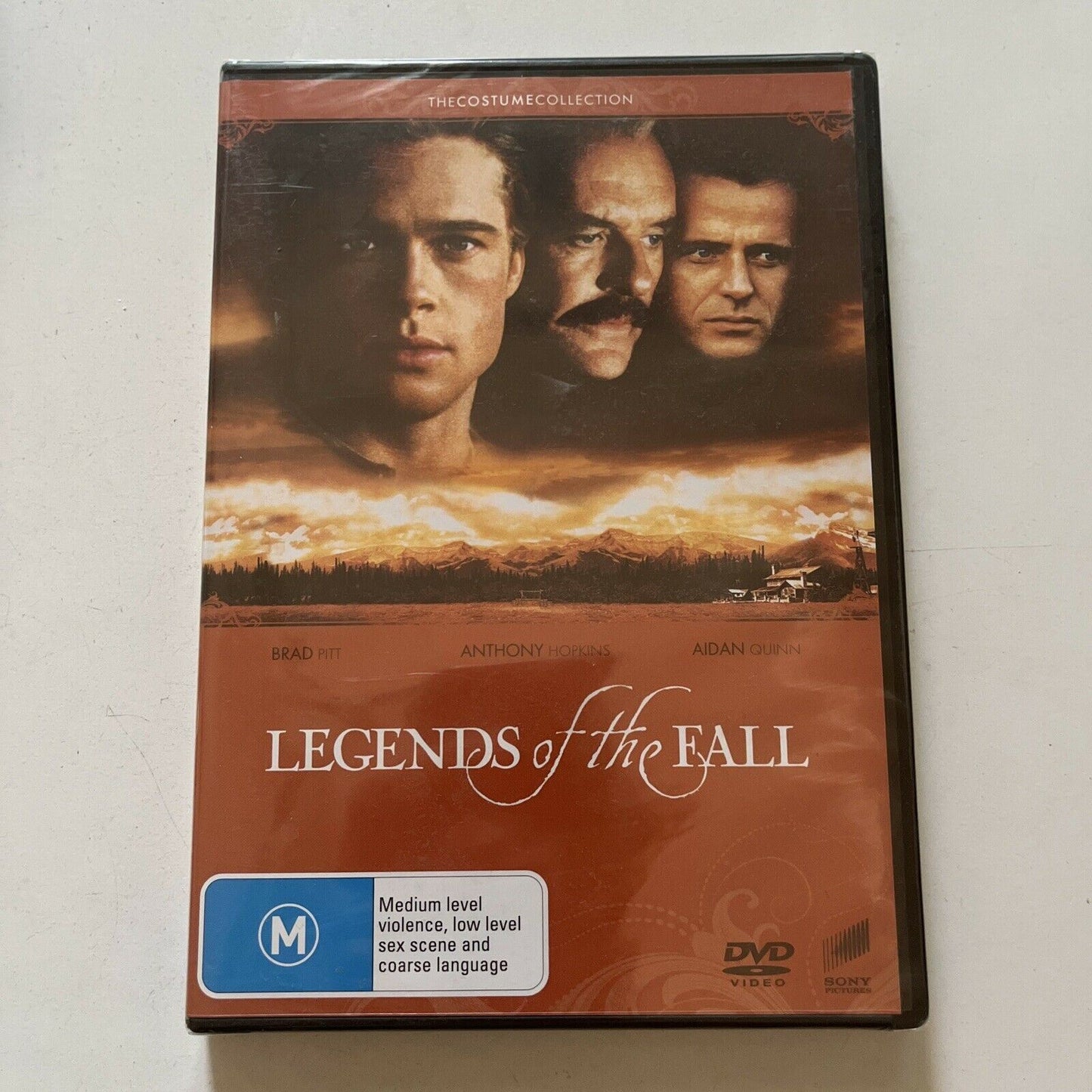*New Sealed* Legends Of The Fall (DVD, 1994) Brad Pitt Region 4