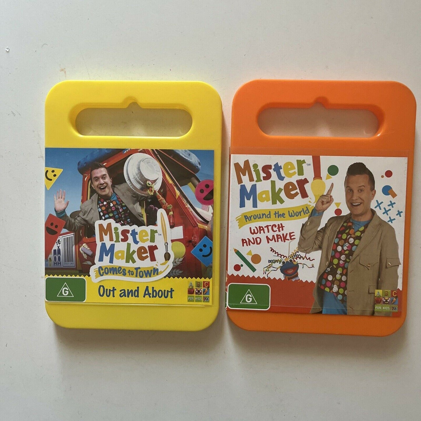 Mister Maker - Watch And Make / Out And About (DVD, 2015, 2-Disc) Region 4