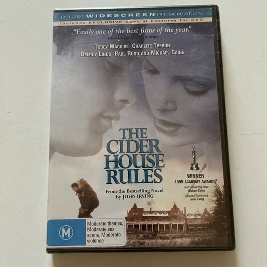 *New Sealed* The Cider House Rules (DVD, 1999) Michael Caine Region 4