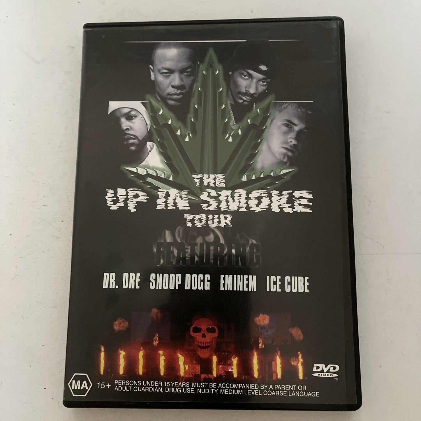 The Up In Smoke Tour (DVD, 2000) Ice Cube, Doctor Dre, Eminem All Regions