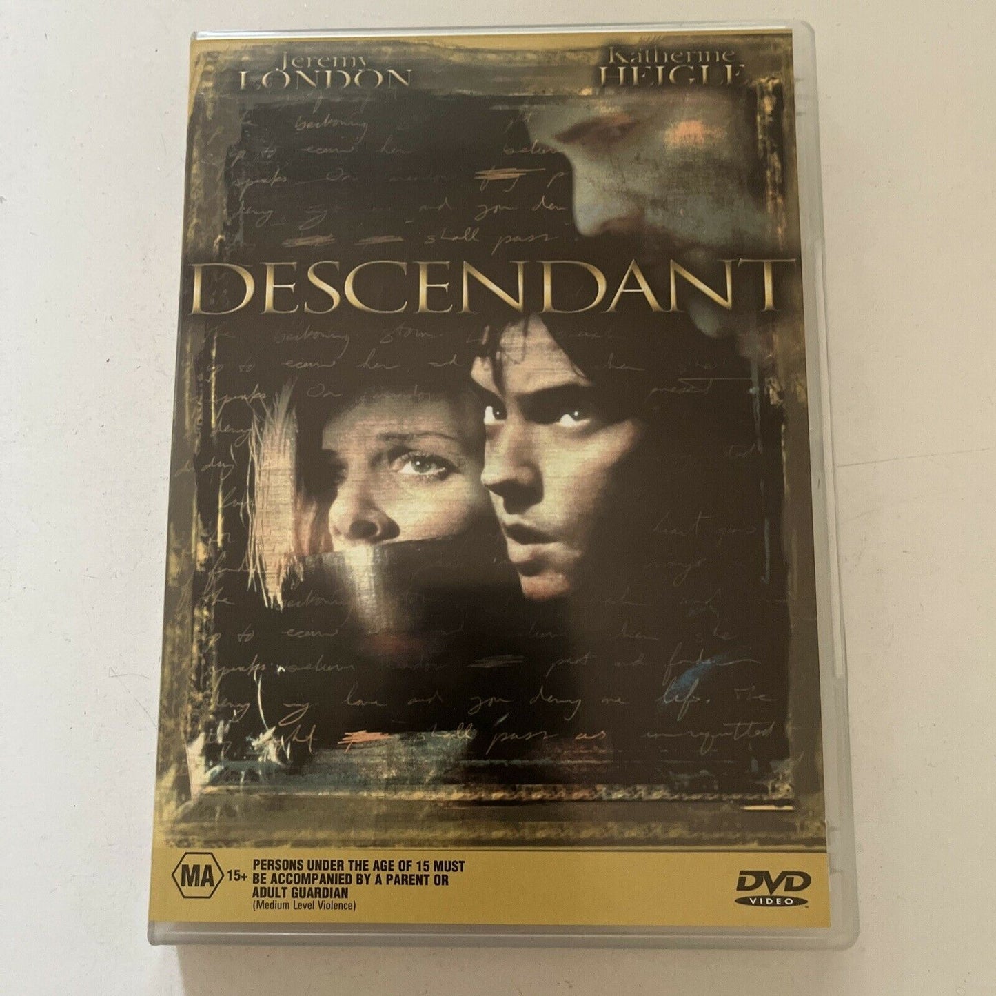 Descendant (DVD, 2003) Horror Film. Katherine Heigl, Jeremy London Region 4