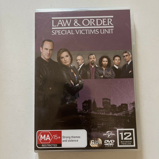 Law And Order - Special Victims Unit : Season 12 (DVD, 2011, 6-Disc) Region 4&2