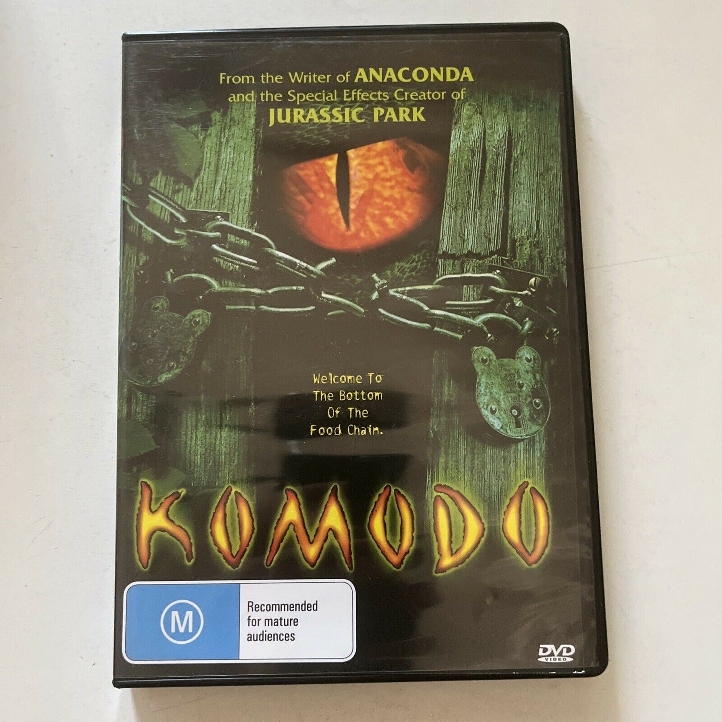 Komodo (DVD, 1999) Jill Hennessy, Billy Burke. All Regions