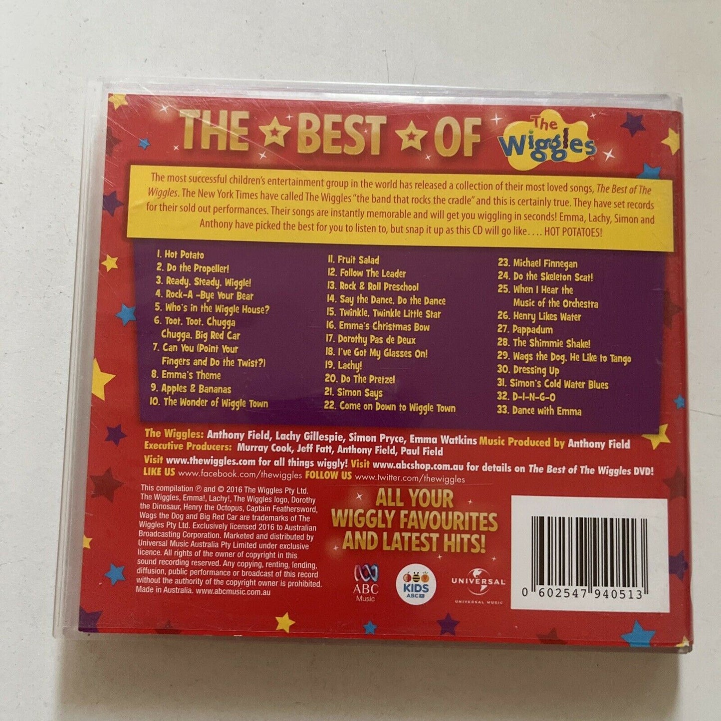 Hot Potatoes! The Best of the Wiggles by The Wiggles (CD, 2009)