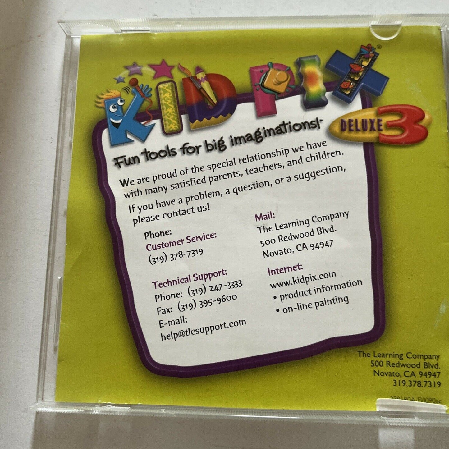 Broderbund: Kid Pix - Deluxe 3 PC/Mac CD-ROM 2000