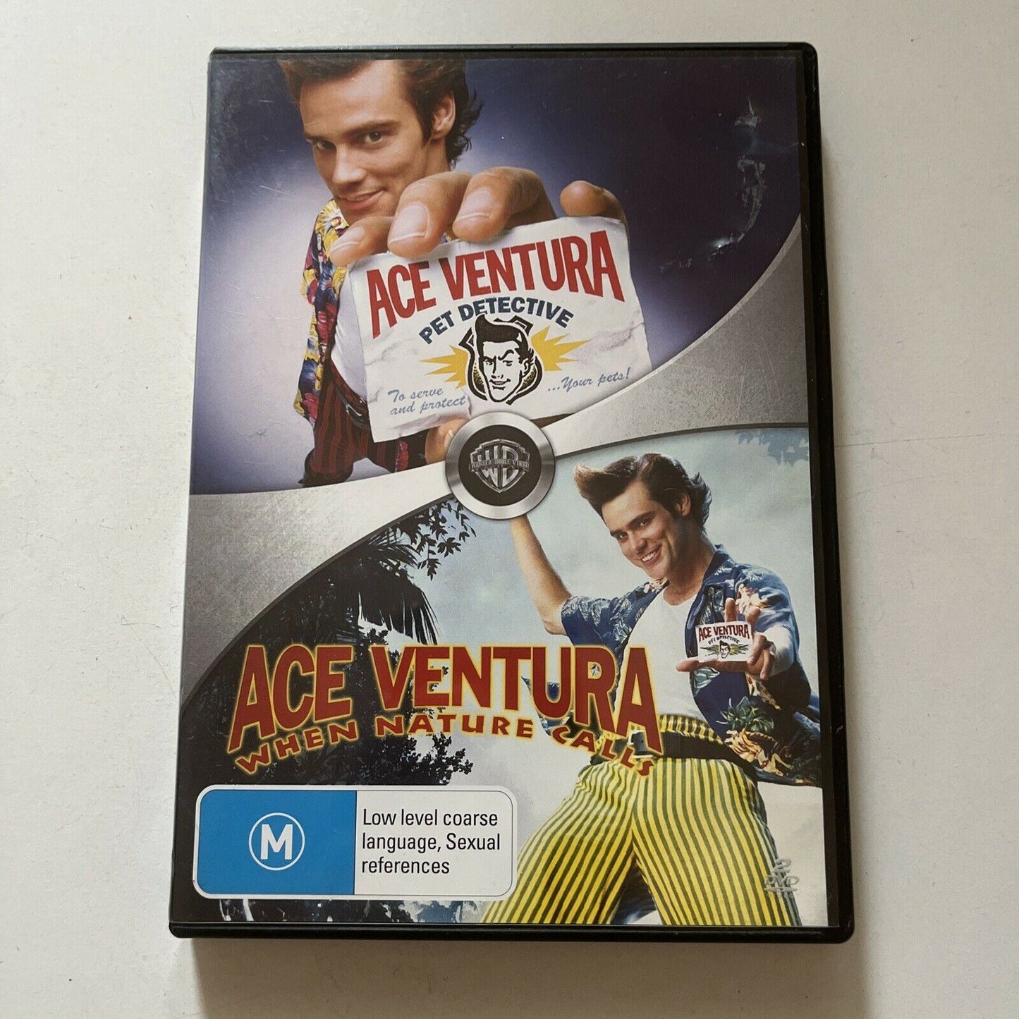 Ace Ventura: Pet Detective / When Nature Calls (DVD, 1995, 2-Disc) Region 4