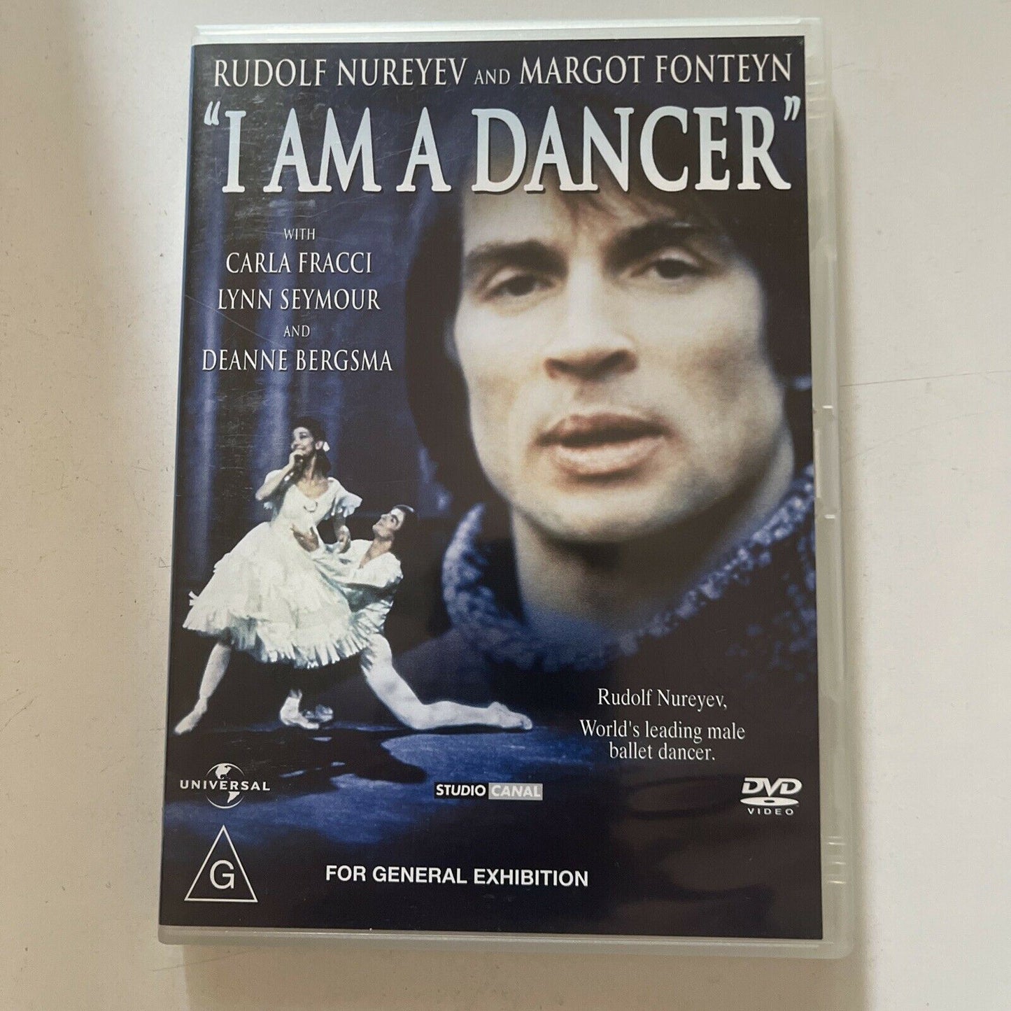 I Am A Dancer (DVD, 1972) Rudolf Nureyev, Margot Fonteyn. Region 4