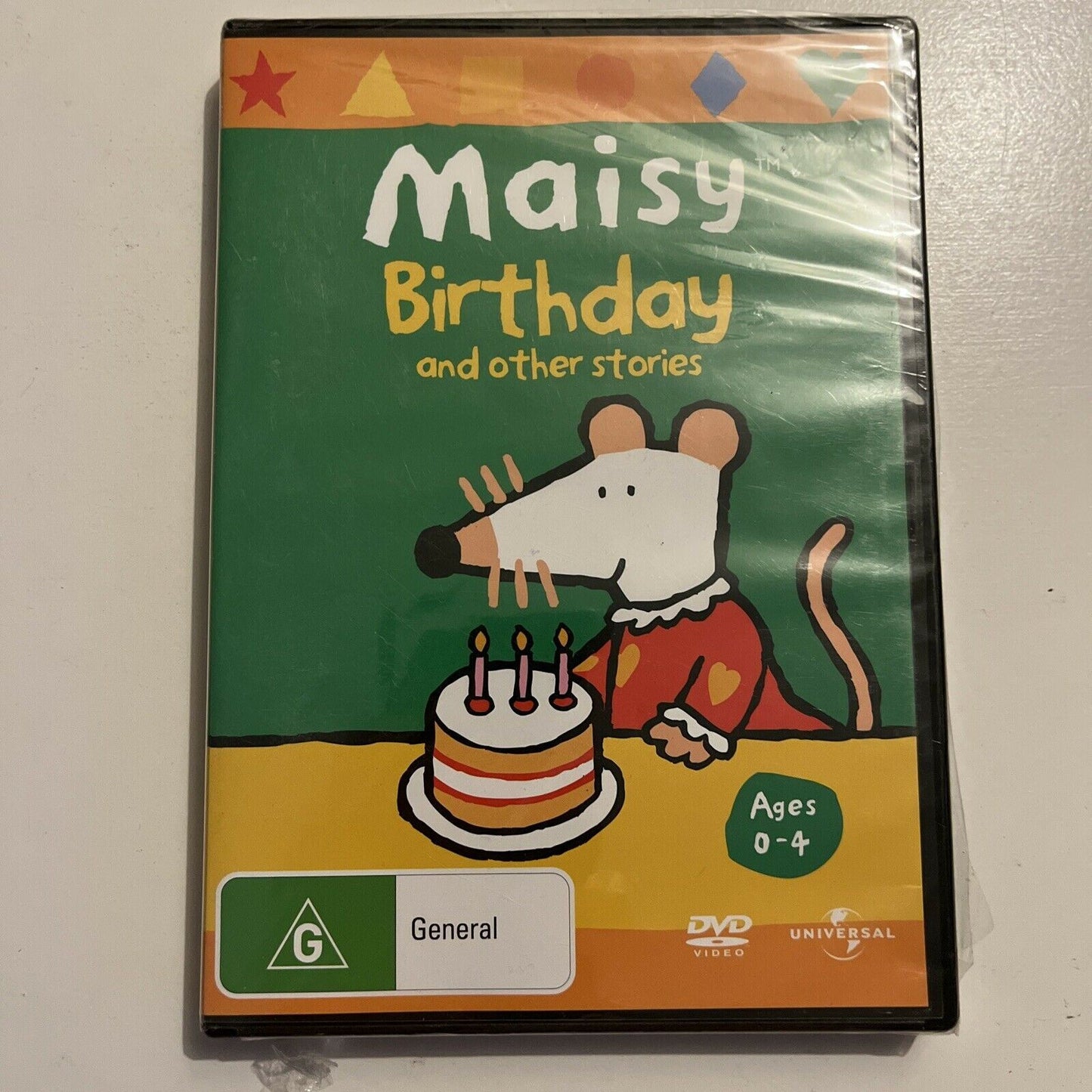 *New Sealed* Maisy - Birthday And Other Stories (DVD, 1999) Region 4&2