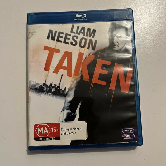 Taken (Blu-ray, 2009) Liam Neeson  Region B