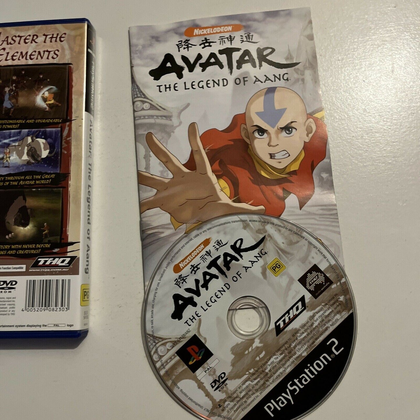 Avatar: The Legend Of Aang PS2 PlayStation 2 PAL Complete With Manual