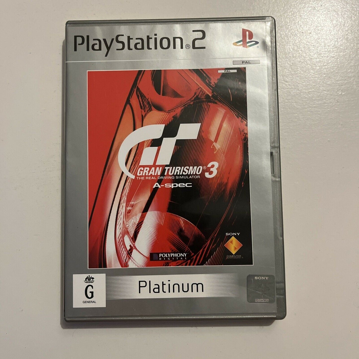 Gran Turismo 3: A-Spec - Platinum (Sony PlayStation 2, 2001) PAL