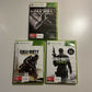 3 COD Games - Call Of Duty: Black Ops II, Advanced Warfare, MW3 Xbox 360 PAL