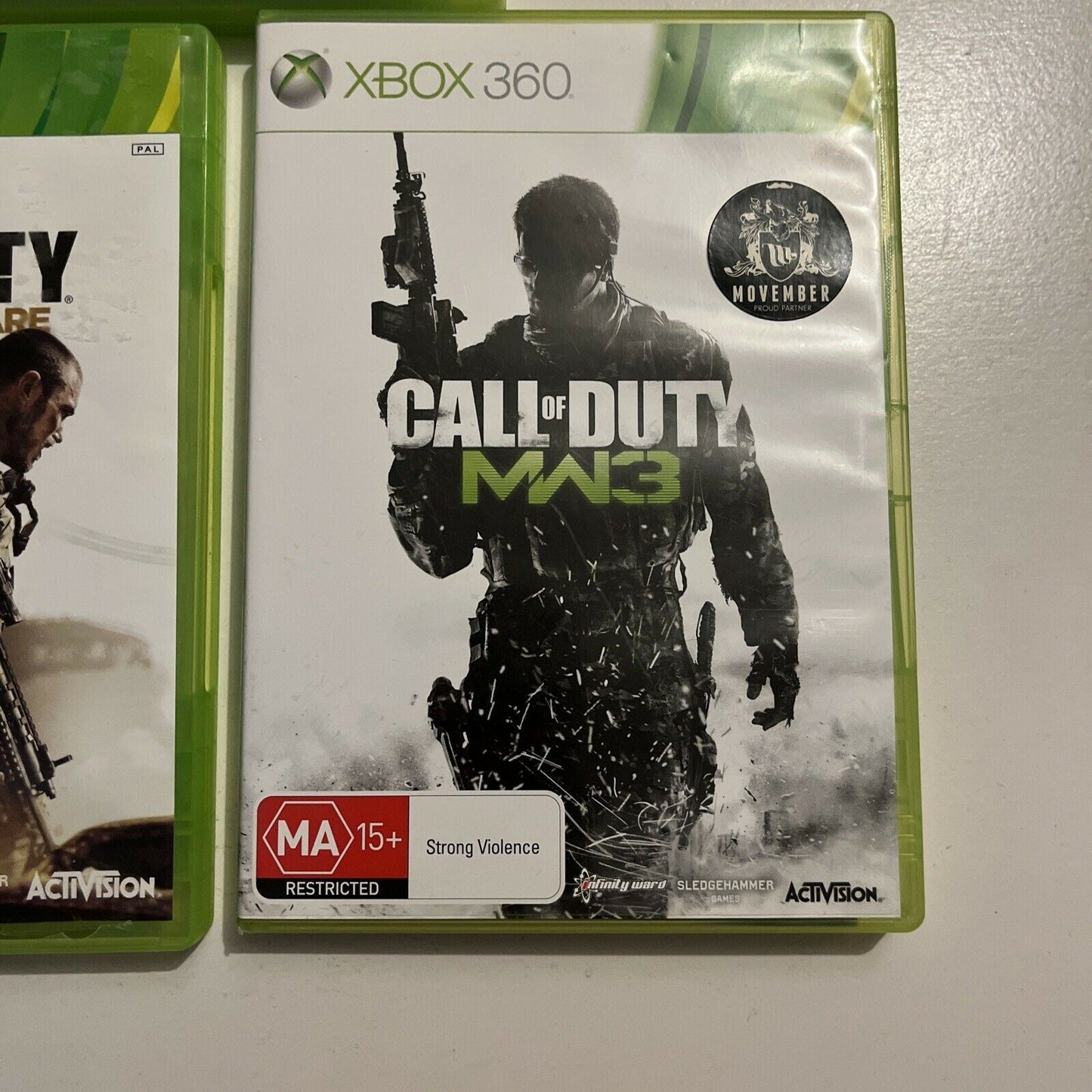 3 COD Games - Call Of Duty: Black Ops II, Advanced Warfare, MW3 Xbox 360 PAL