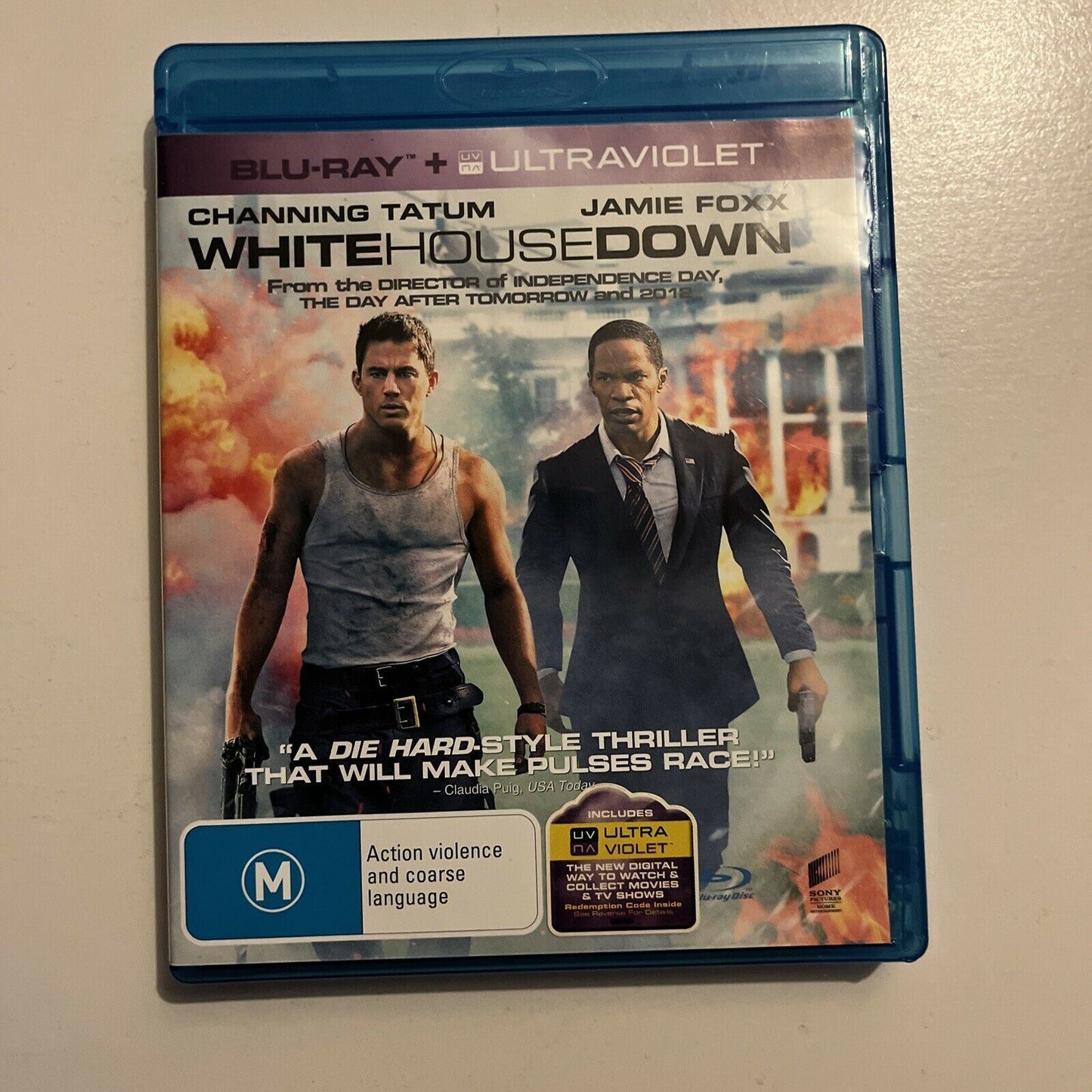 White House Down (Bluray, 2013) Channing Tatum, Jamie Foxx All Regions