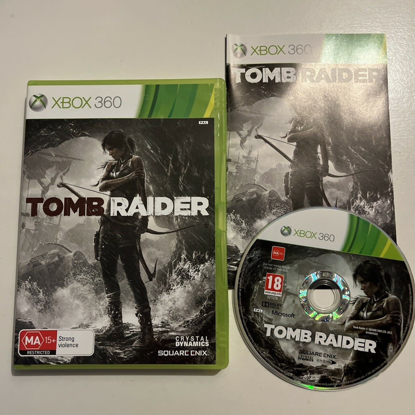 Tomb Raider - Microsoft Xbox 360 - Includes Manual PAL – Retro Unit