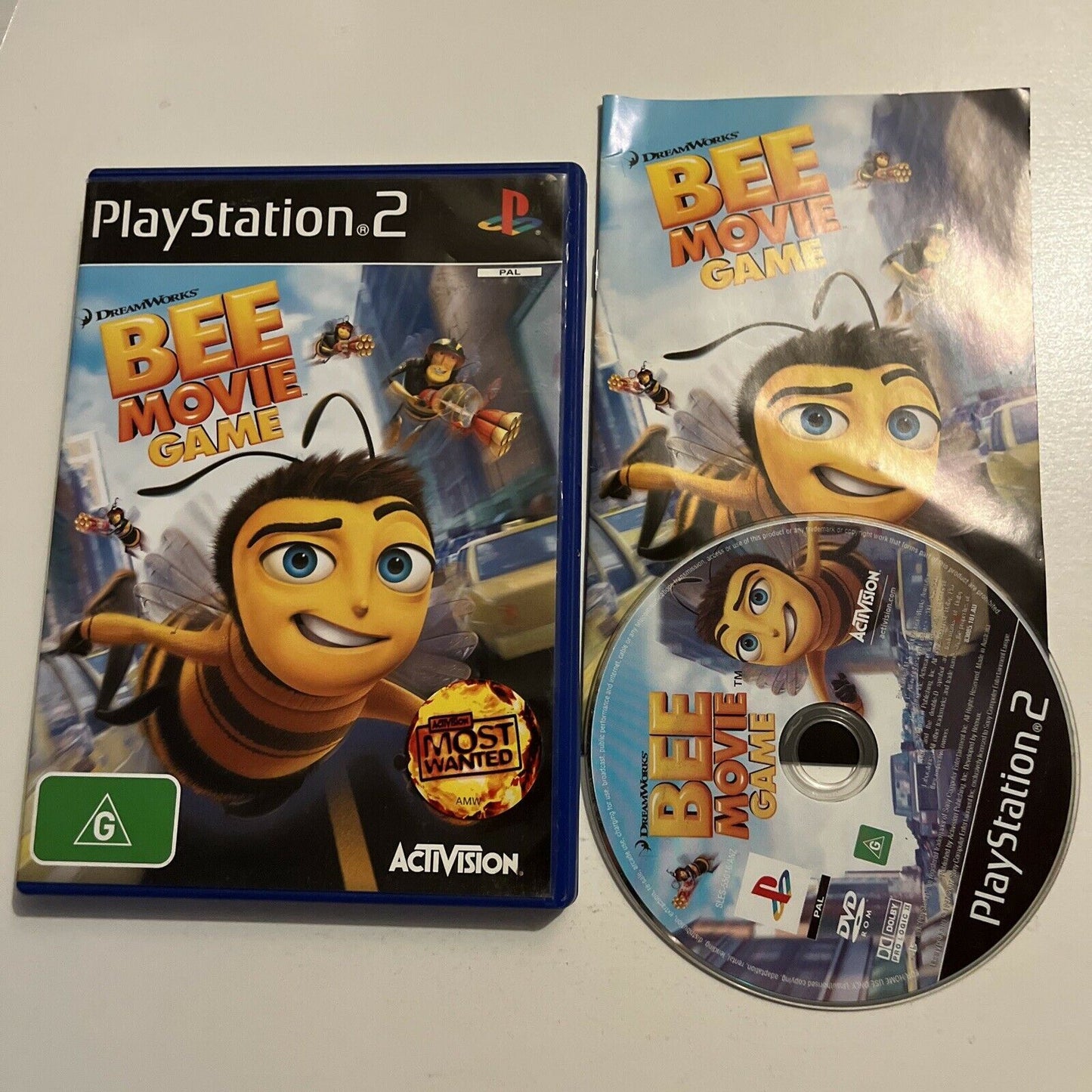 Bee Movie Game - PlayStation 2 PS2 With Manual PAL – Retro Unit