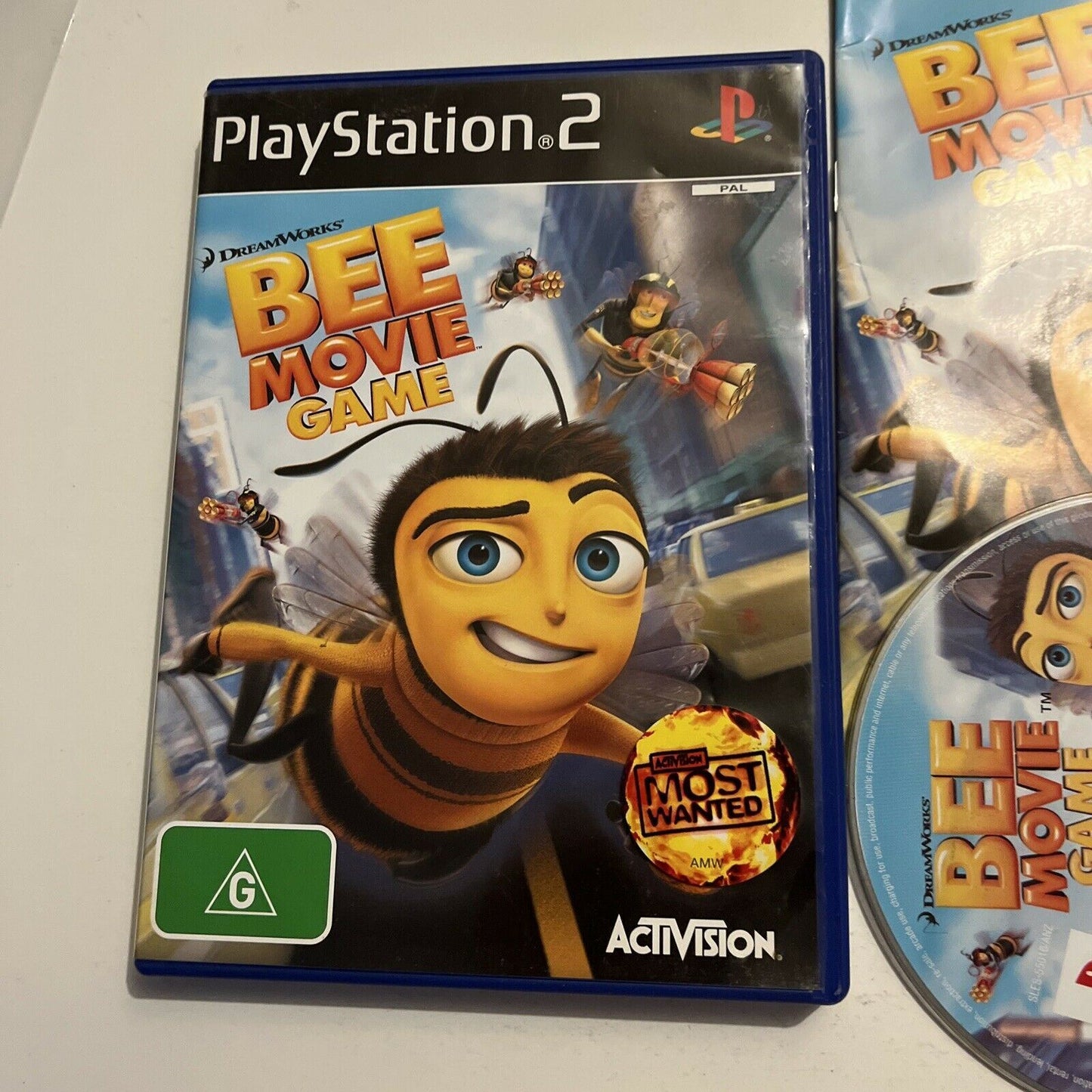 Bee Movie Game - PlayStation 2 PS2 With Manual PAL